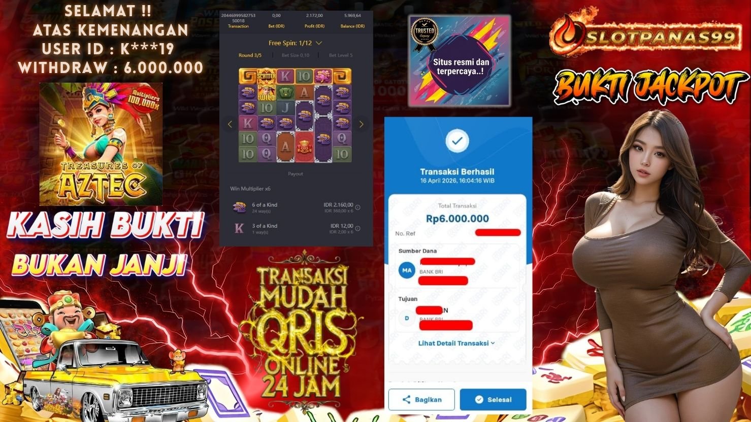 SLOTPANAS99 JACKPOT SLOT TREASURES OF AZTEC